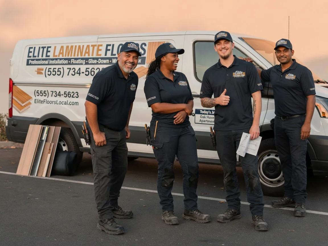 Laminate flooring installation company in Iredell, TX